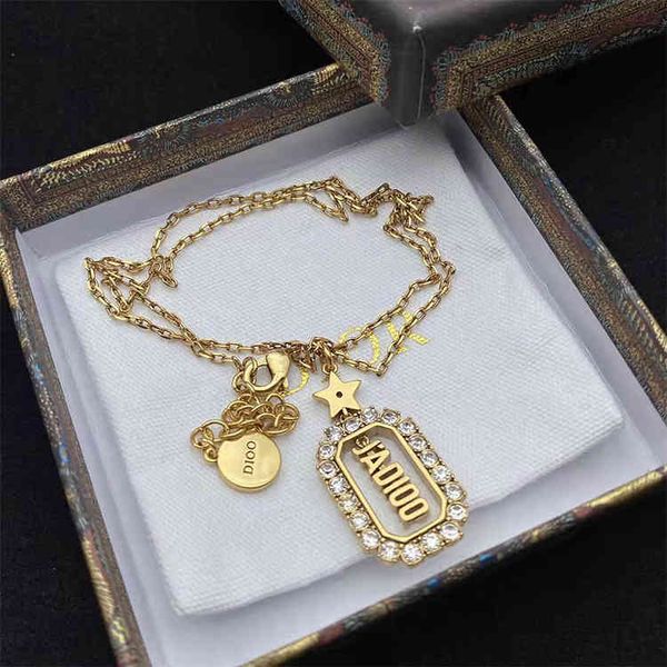 

2022 factory wholesale di necklace new net red same necklace, Silver
