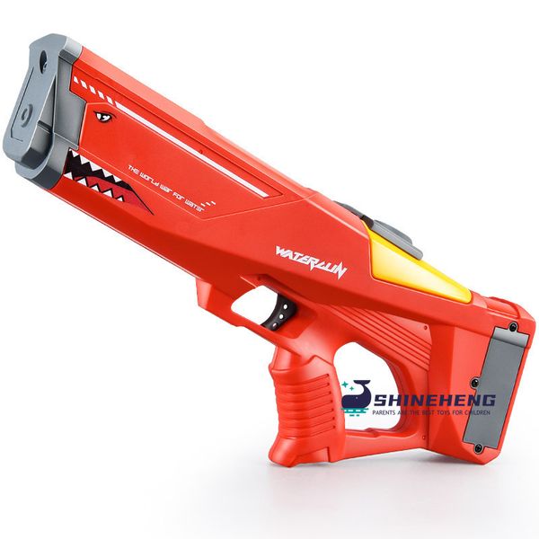 Pistola ad acqua elettrica Grande pistola ad alta pressione Bambini Blaster Giocattoli da spiaggia Piscina estiva Giochi d'acqua all'aperto Regalo per bambini 220704