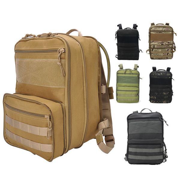 Esportes esportivos ao ar livre Molle bolsa de hidratação Bolsa de hidratação Combate Combate Camouflage Bolsa de água No11-617