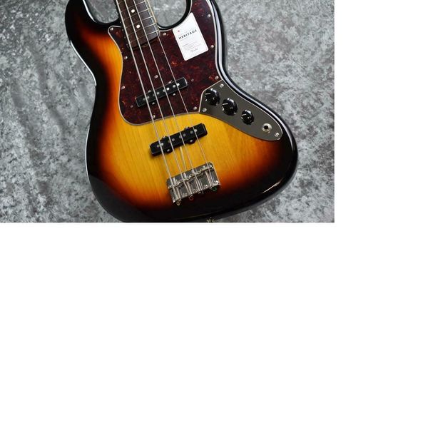 

heritage 60s jazz basses -3 color sunburst- bass guitar