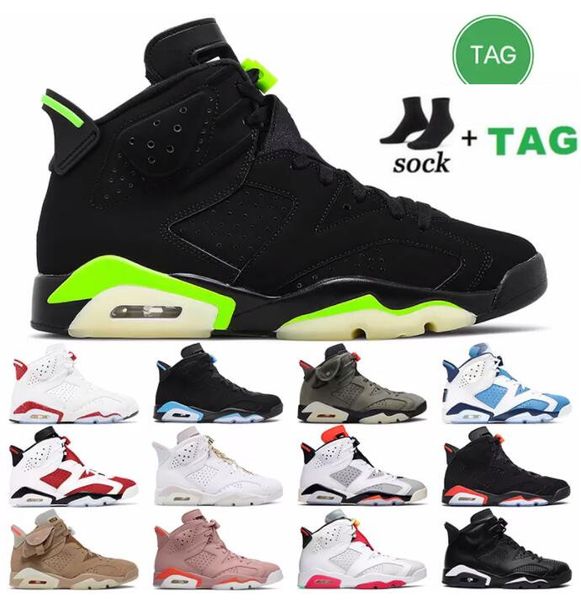 

jumpman 6s men basketball shoes 6 retro red oreo university blue olive british khaki black cat electric green bordeaux infrared sports mens