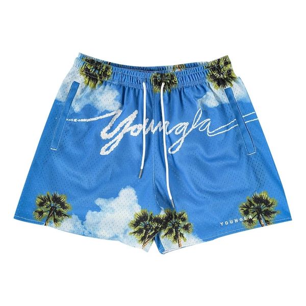 

2022 summer new men casual shorts men women classic gym basketball workout mesh shorts running shorts mesh breathable men, White;black