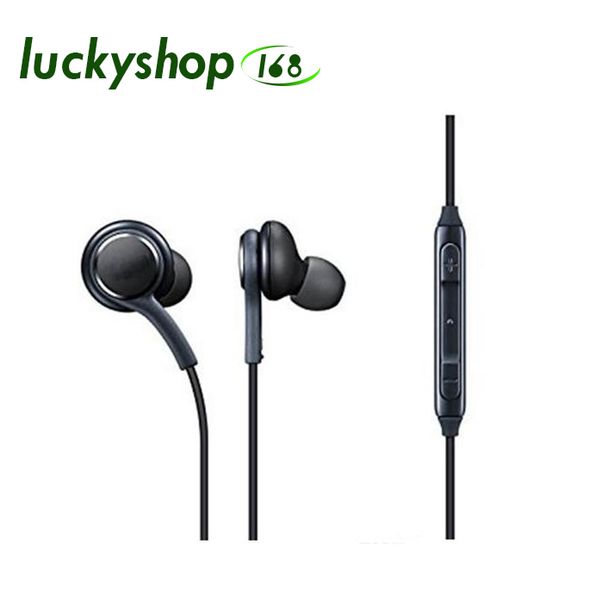 S8 In-Ear-Stereo-Handy-Ohrhörer mit Mikrofon-Lautstärkeregelung, niedriger Bass, geräuschisolierende Ohrhörer für Samsung Galaxy S9