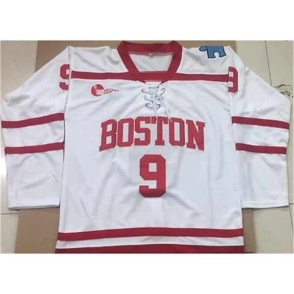 C26 Individuell anpassen NIK1 Tage Boston University Jack Eichel Hockey Jersey Stickerei oder benutzerdefinierte Namens- oder Nummer Retro Jersey