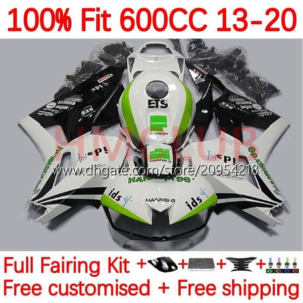 Обтекание инъекции для Honda CBR 600RR CBR600 CBR 600 CC RR F5 13-20 147NO.21 CBR600RR 13 14 15 16 17 18 19 20 600CC 2013 2014 2015 2017 2017 2019 2020 Body Hannspree