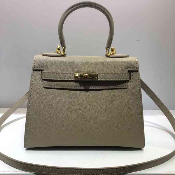 

original luxury h bags 2023 designer crossbody cowhide women's bag new kel1ys hand portable one shoulder slant pckhbirkins h311