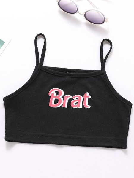 

toddler girls letter graphic cami she, Blue