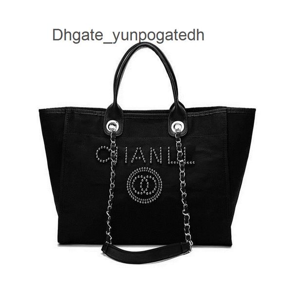 

fashion women's luxury handbags beach bags brand ch pearl label canvas women evening bag designers classic small female bobby backpack, Black;red