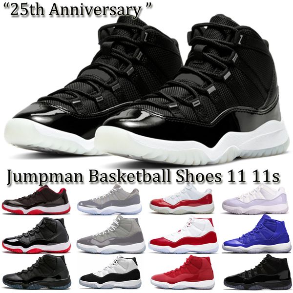 

low 72-10 25th anniversary 11 11s basketball shoes boots concord bred pantone legend blue space jam citrus mens designer cool grey sneakers