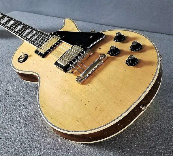 

custom shop '68 paul custom psl lightly aged natural - electric guitar