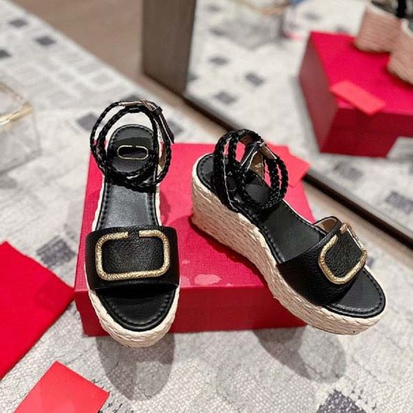 

designer women sandals sandals classic slippers real leather slides platform flats shoes sneakers boots with box and dustbag by new01 015, Black