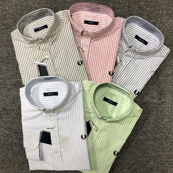 

men's casual shirts thin homme vertical stripe cotton camisa masculina men long sleeve fashion hombre wheat en's, White;black