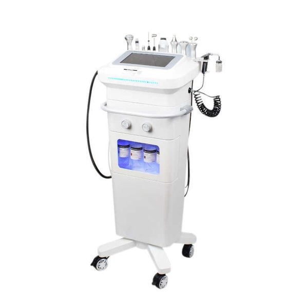 

10 in 1 comprehensive facial massager beauty instrument ion bubble cleansing oxygen hydration rejuvenation skin care machine
