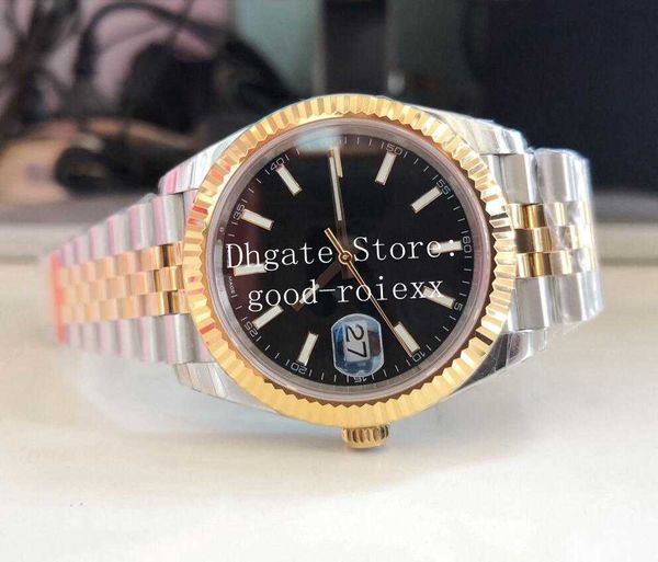 

match card watches men automatic cal.3235 eta watch men's wimbledon 904l steel yellow gold date jubilee bracelet diamond ew factory 41m, Slivery;brown