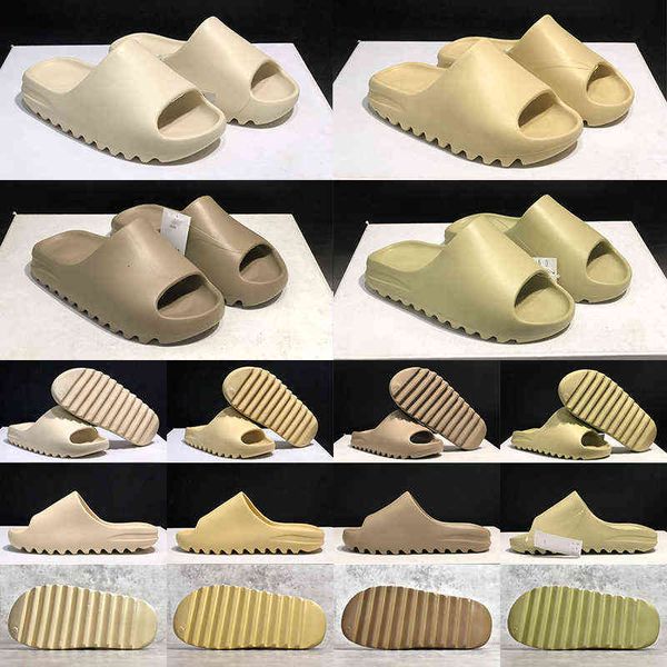 

designers shoes flat sandals flip flops foam runner slippers men sandal black resin beach slipper loafers