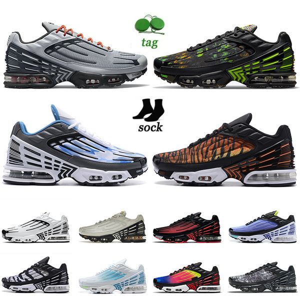 

shoes tn 3 og cushion running shoe tuned mesh leather bone black white grey navy hyper blue rainbow crimson red off tns men women maxs sneak