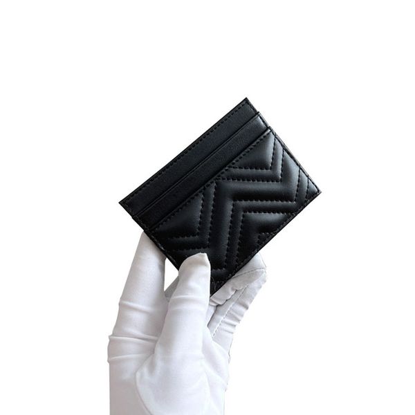 443127 Porta carte di credito in pelle di alta qualità Porta carte Classic Fashion Women Luxurys designer Bussiness Card Case Cover Con scatola