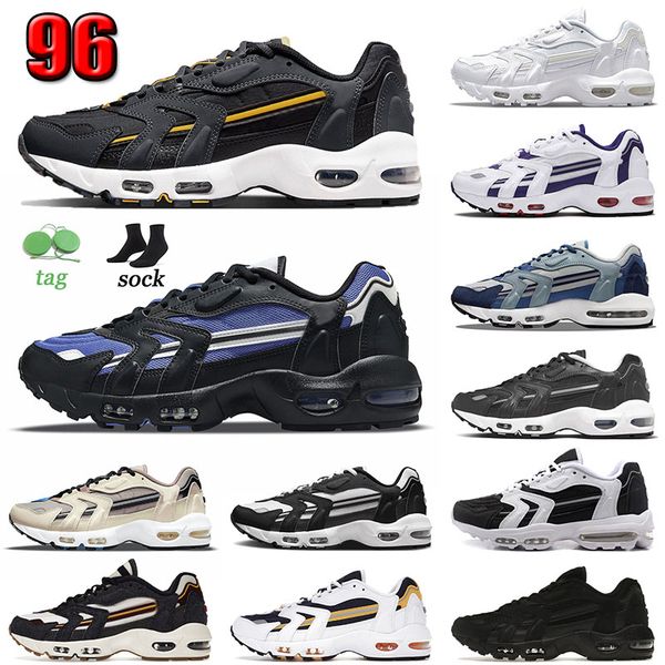 

96 96s ii running shoes for men women goldenrod blue slate persian violet black white grape ice trainers 2.0 designer sneakers batman beach, White;red