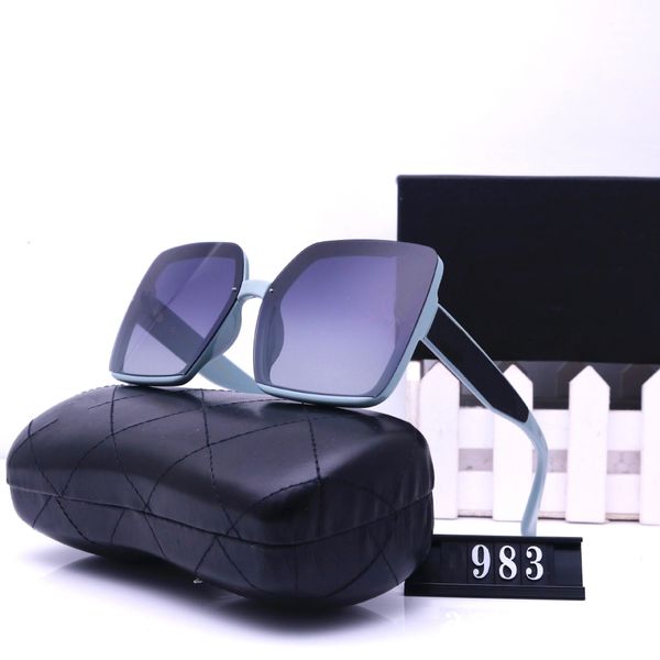 

luxury sunglasses polaroid lens designer womens mens goggle senior eyewear for women eyeglasses frame vintage metal sun glasses original box, White;black