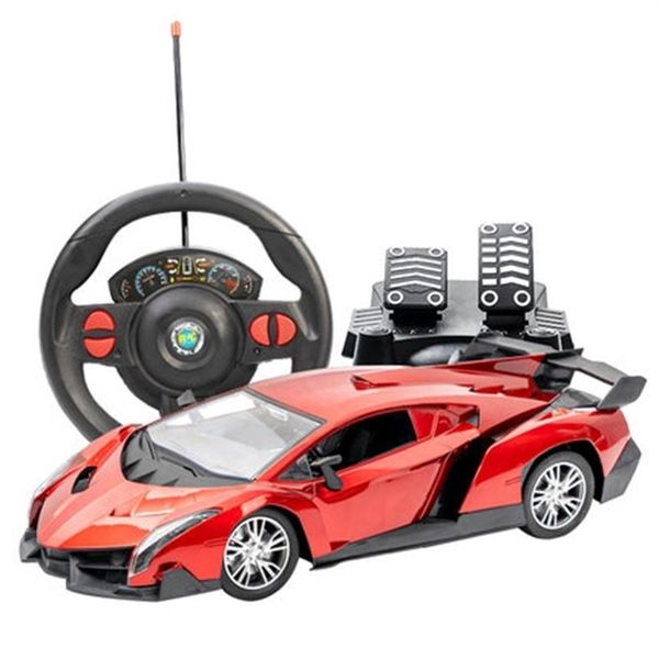

charging remote control pedal steering wheel gravity induction drift racing car children's toys christmas gift 201203235a
