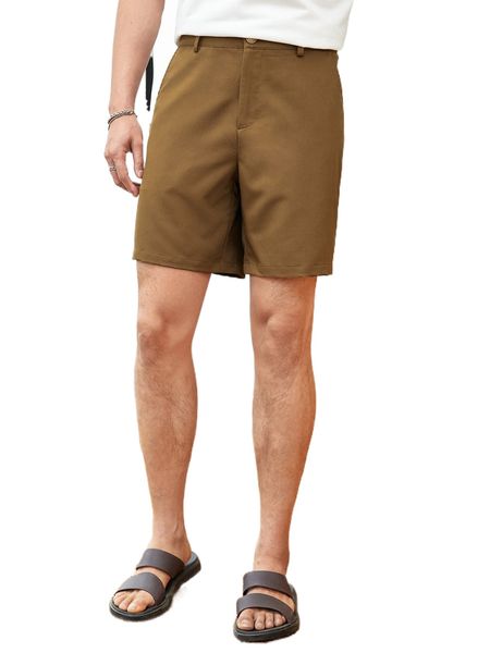 

men solid slant pocket shorts b4fq#, White;black