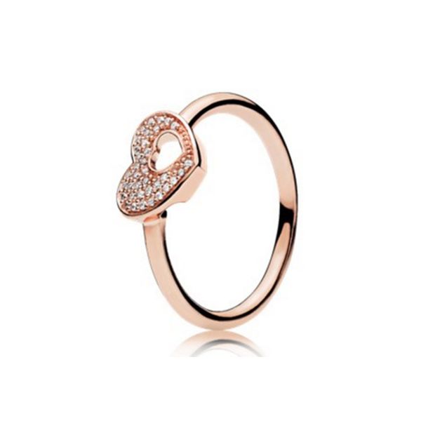 Nova chegada S925 Sterling Silver Ring Jewelry Diy se encaixa na pulseira Pandora e um charme de cerveja para pandoras para mulheres europeias de ouro rosa europeu