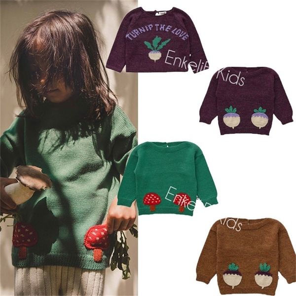 

enkelibb oeuf winter lovely sweaters for child boys and girls fashion style kids long sleeve winter knitted sweaters lj201130, Blue