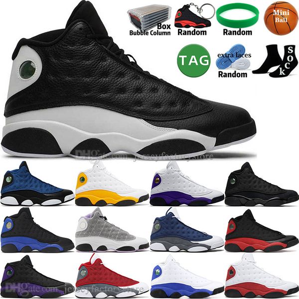 

brave blue red flint bred hyper royal 13 13s mens basketball shoes del sol court purple black cat chicago atmosphere grey men sport women sn
