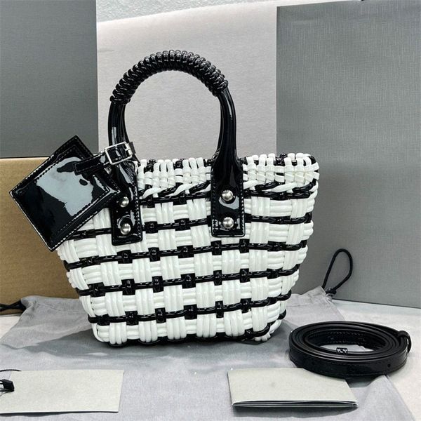 

tpo quality bistro vegetable basket weave shopping tote bag fashion lady handbag women designer luxury bags k3jb#