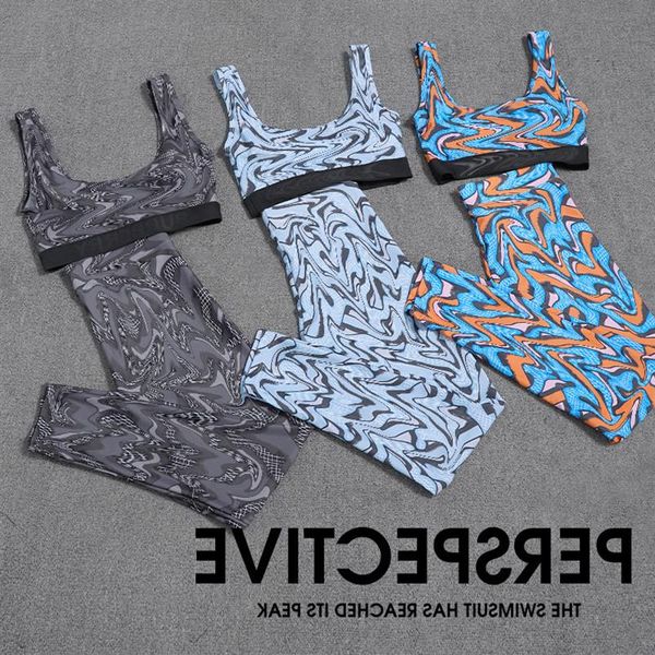 

new women's conservative split sports pants two piece bbr swimsuit218o