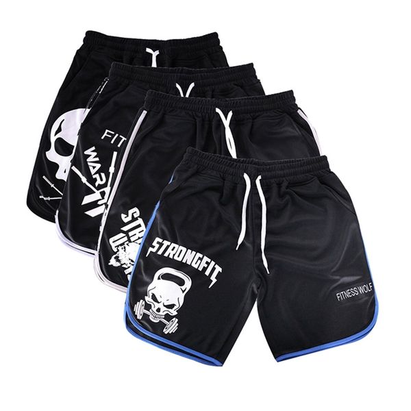 

summer shorts men workout mesh comfortable plus size casual szorty meskie mens basketball sweatpants vtements homme 220715, White;black