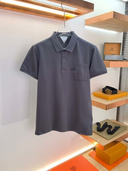 

2022 summer brand clothing luxury designer polo shirt mens casual fashion d letter print embroidered t-shirt high street 121, White;black