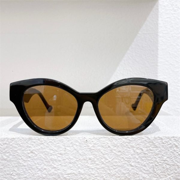 

sunglasses personalized cat's eye ins net red same sunglasses gg0957, White;black