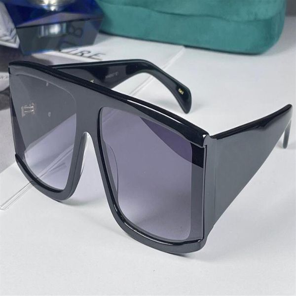 

new fashion design sunglasses 0997s big square plate frame popular and simple style versatile outdoor uv400 protection glasses 83c, White;black