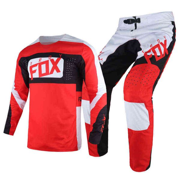 

cycling suit 2022 motocross mirer 360 red white jersey pant combo mx atv utv gear set racing motorcycle off-road for men riding bicycle, Gray