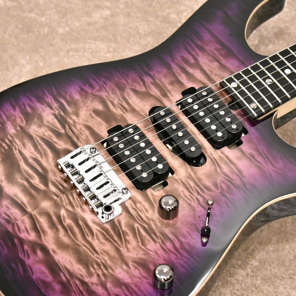 

t's guitars dst-pro 24 quilt -purple burst- #gg37c electric guitar