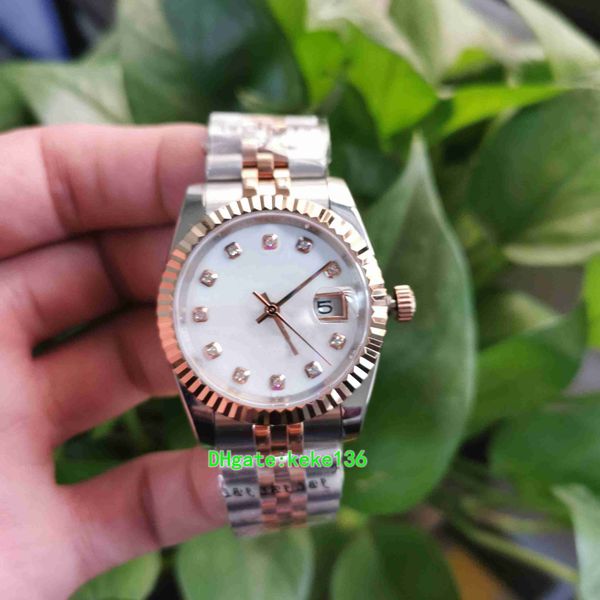 

excellent men wristwatches watches ladies 31mm 36mm 179173 rose gold steel two tones jubilee bracelet asia 2813 movement mechanical automati, Slivery;golden