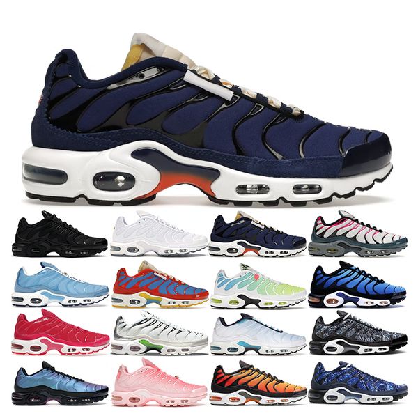 

tn plus running shoes mens white black royal grey club university blue hyper reverse sunset women breathable sneakers trainers outdoor sport