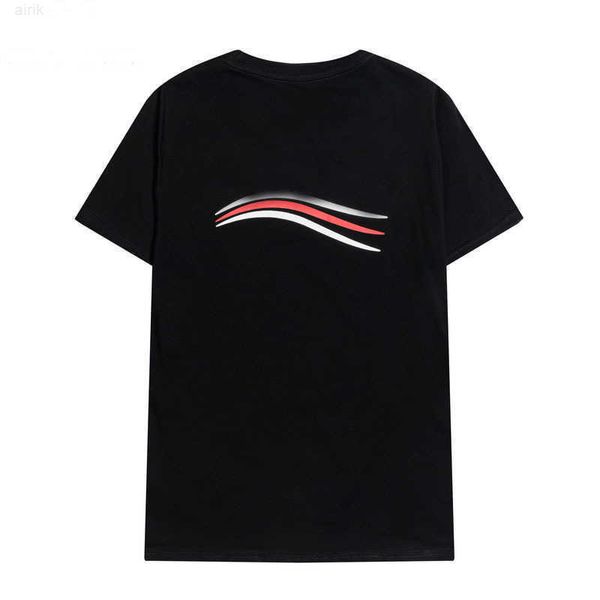 Herren T-Shirts Design Marke Männer Welle Gedruckt Kurzarm Casual T-shirt Rundhals Stylist Streetwear Kleidung Tops