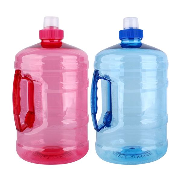 

2l big large bpa water bottle cap kettle training party drink outdoor sport