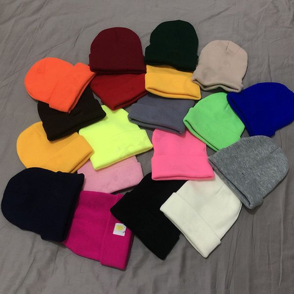 

2022 branded beanies winter hat knit warm skull caps outdoor ski sport snow skullcaps wool bonnet, Yellow