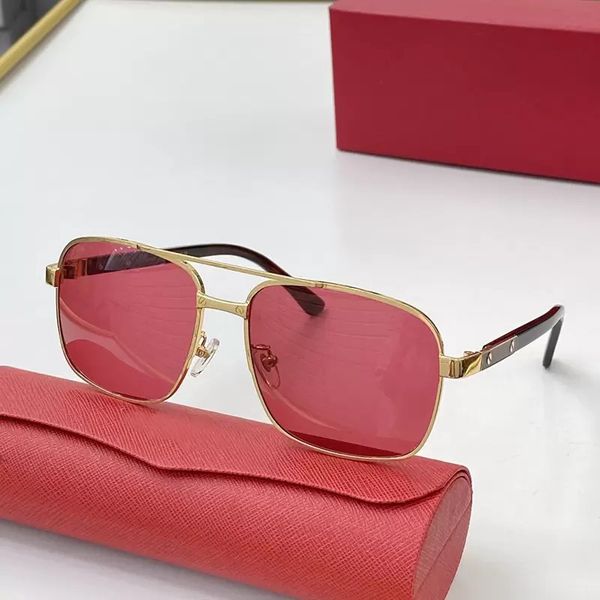 

aviator sunglasses man gradient sunglasses luxury full frame metal antireflection discoloration new accessories gifts for men sunglass, Black