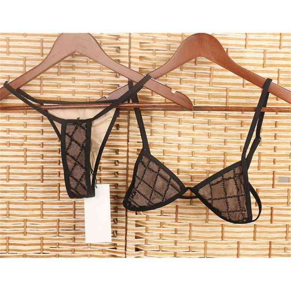 

women tulle bikini pink and blackbrown thong bikini brazlian swimsuit lace bikini set designer bikinis luxury bathing suit 210322