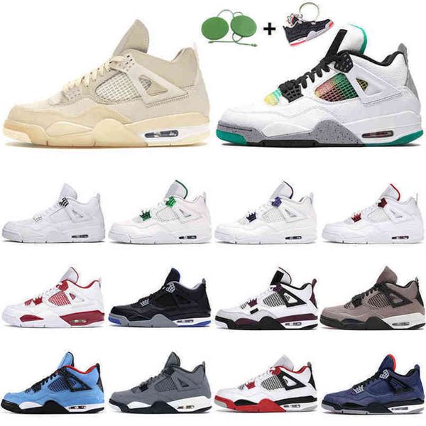 

basketball shoes men 4s 4 sail black cat metallic green pure money cool grey royalty university red union guava lemon venom thunder mens tra