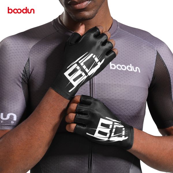 Boodun без пальцев перчатки спортивные велосипедные перчатки MTB Road Женщины мужчины велосипедные велосипед