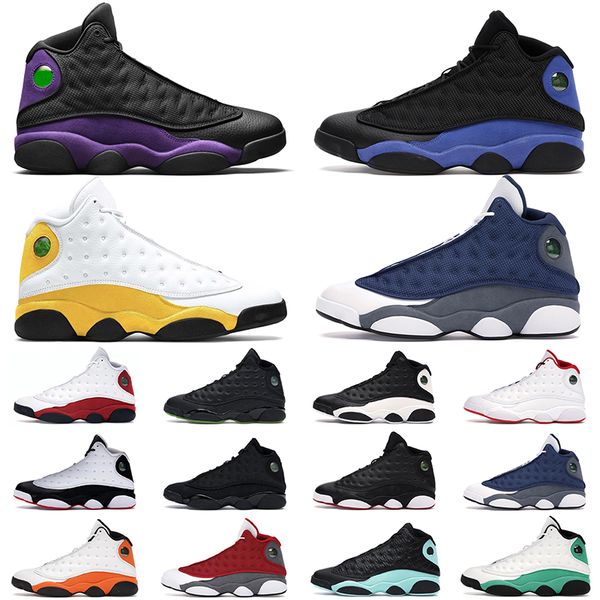 

13s mens basketball shoes court purple hyper royal black cat reverse he got game playoff altitude bred starfish men womens trainers sports s
