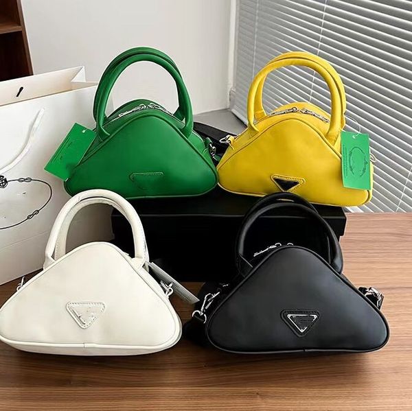 

2022 children triangle handbags mini baby shoulder bag kids purse, Black