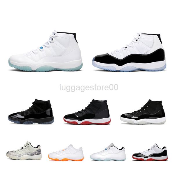 

jumpman jubilee cap 11 11s high basketball shoes legend blue 25th anniversary space jam gamma blue white concord 45 low bred snake cool grey, Black
