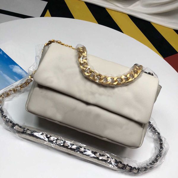 

5a+ fashion genuine leather 19 flap crossbody bags 2022 brand luxurys designers women bag gold chain shoulder purse pink pochett wallet blac