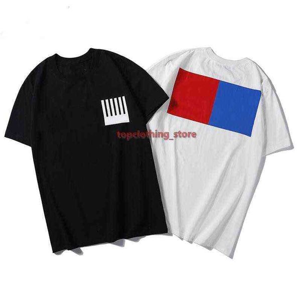 

letter geometric printed designer tees fashion summer t shirt tee casual men women street short sleeve size s-2xl, White;black
